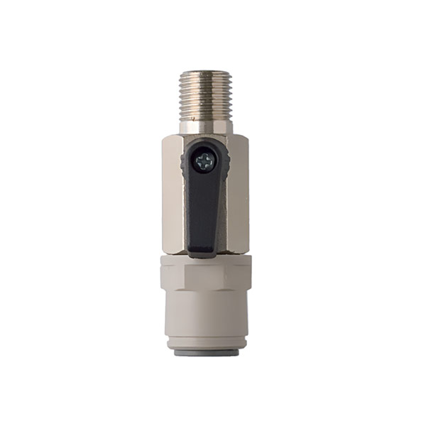 Válvula de manorreductor BSPT con conector rápido 3/8" Válvula de manorreductor BSPT con conector rápido 3/8"