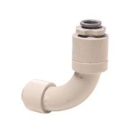 JG Conector curvo para tubo de metal (serpentín)