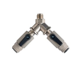 Válvula doble de manorreductor con JG 3/8"