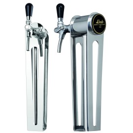 Columna Lindr NAKED con 1 grifo de acero inoxidable