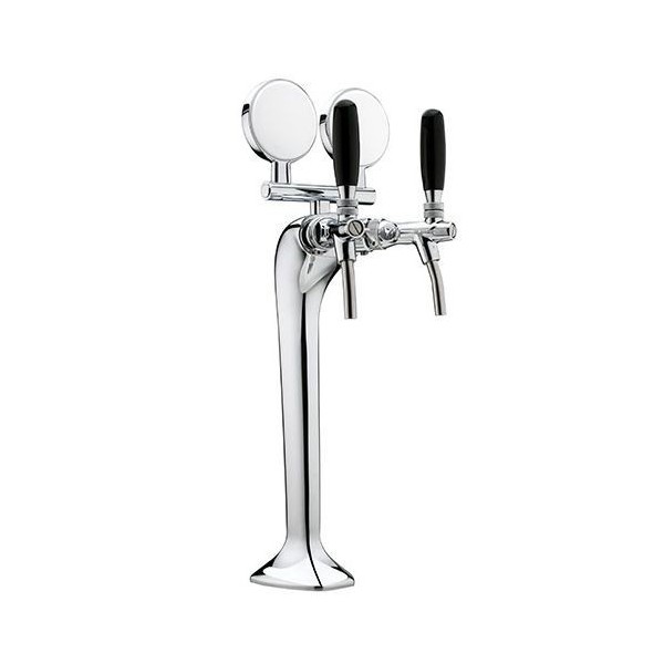 Columna Giotto "Bynight" con luz LED - 2 salidas sin grifo Columna Giotto "Bynight" con luz LED - 2 salidas sin grifo