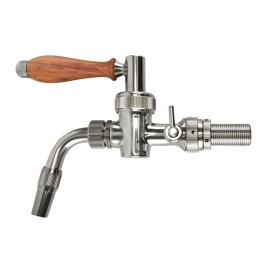 Grifo Nostalgia inox con compensador 5/8 - 35mm