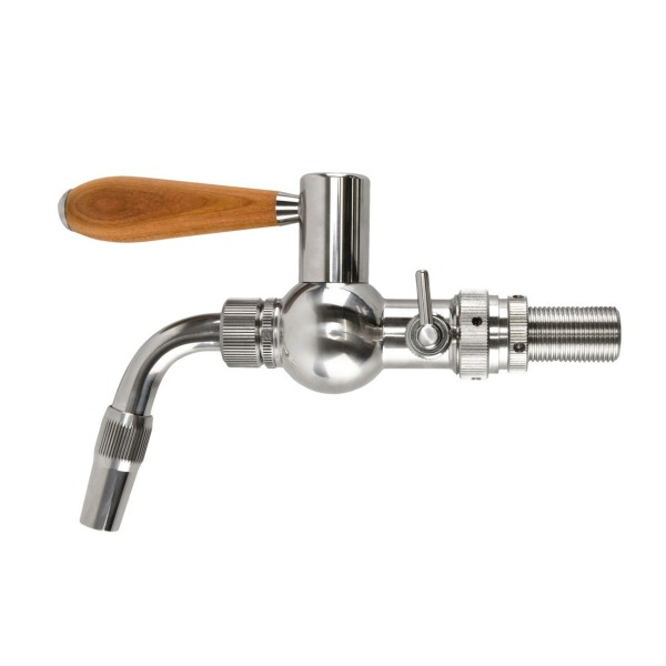 Grifo Baroko inox con compensador 5/8 - 35mm