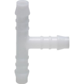 T de plástico 9mm para tubo de 3/8" o 1/2"