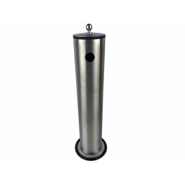 Columna de acero inoxidable sin grifo