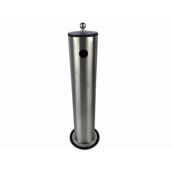 Columna de acero inoxidable sin grifo