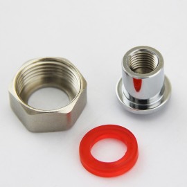 Adaptador de grifo 5/8" a cabezal Ball-Lock (rosca 1/4" MFL) Adaptador de grifo 5/8" a cabezal Ball-Lock (rosca 1/4" MFL)