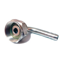 Adaptador curvo de cabezal/grifo 5/8" latón o inox