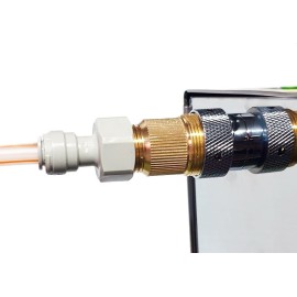 Adaptador de latón para grifo de dispensador Lindr