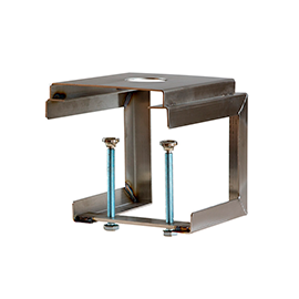 Soporte de acero inox. para bandeja y columna ø5cm Soporte de acero inox. para bandeja y columna ø5cm