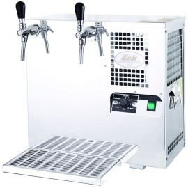 Lindr SODA AS - 45 con banco de hielo, 2 grifos inox