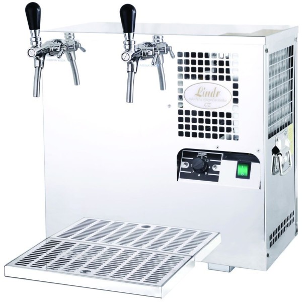Lindr SODA AS - 45 con banco de hielo, 2 grifos inox