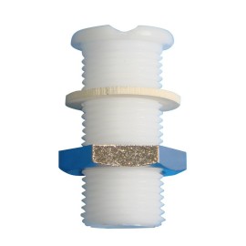 Desagüe plástico de bandeja de 1/2" (22mm)