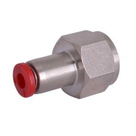 Adaptador hembra rosca G1/4" x tubo 4mm