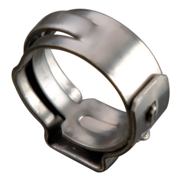 Abrazadera de acero inox. ø8,7 10,5 11,3 13,3 15 19,5 Abrazadera de acero inox. ø8,7 10,5 11,3 13,3 15 19,5