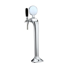 Columna Giotto "Bynight" con luz LED - 1 salida sin grifo