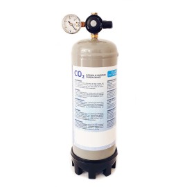 Kit botella CO2 1200g + manorreductor CO2 mini (salida 3/8")