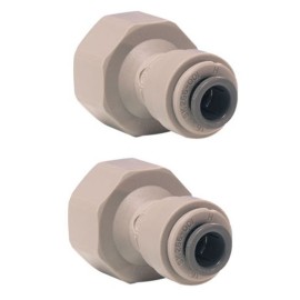 2 Adaptadores hembra John Guest para cabezal - rosca 5/8" (ø 23mm)