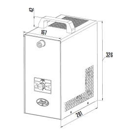 Lindr PYGMY 25/W para agua