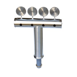 Columna Hammer 6 salidas 5/8"+ medallones