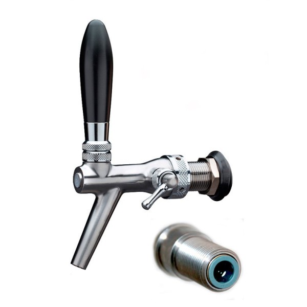 Grifo CLASSIC inox. con compensador 1/2" - 35mm, JG 3/8" Grifo CLASSIC inox. con compensador 1/2" - 35mm, JG 3/8"