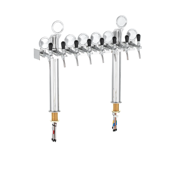 Columna Lindr "T" con 8 grifos
