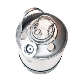 Barril de limpieza inox 9L - 1 conexión tipo Keykeg
