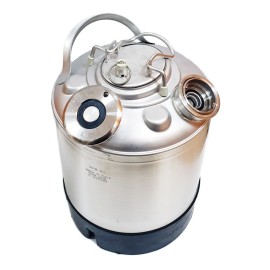 Barril de limpieza inox 9L - conexión tipo A y S