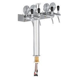 Columna Lindr "T" con 4 grifos