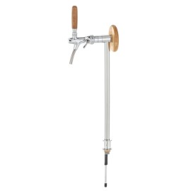 Columna Lindr TUBE con 1 grifo de acero inox. sin refrigeración
