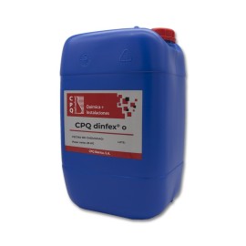 CPQ dinfex o - desinfectante en base acido peracetico 5% - garrafa 25kg