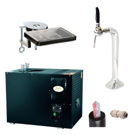 Pack preinstalado enfriador AS - 80 NEW + columna con 1 grifo + bandeja con desagüe