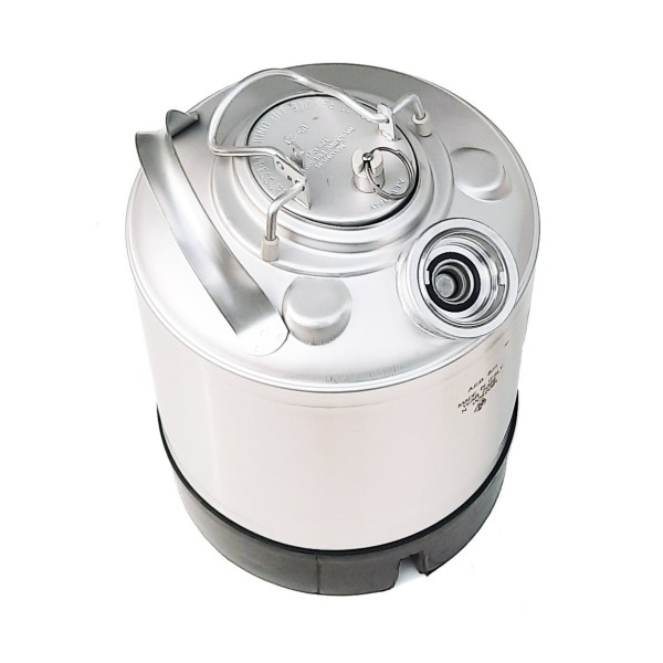 Barril de limpieza inox 9L - 1 conexión tipo S