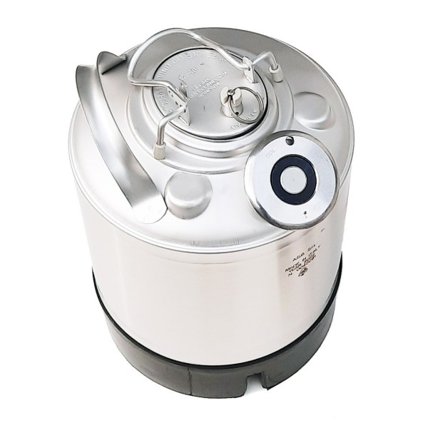 Barril de limpieza inox 9L - 1 conexión tipo A Barril de limpieza inox 9L - 1 conexión tipo A