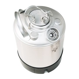 Barril de limpieza inox 9L - 1 conexión tipo Mahou - San Miguel (S multiergot)