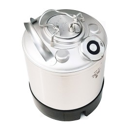 Barril de limpieza inox 9L - 1 conexión tipo G