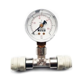 Manómetro baja presión con conexión 3/8"