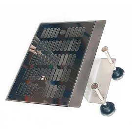 Bandeja con soporte 30 x 20cm con desagüe para uso con dispensadores portátiles