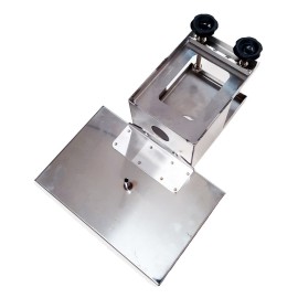 Bandeja con soporte 30 x 20 x 2cm ø35mm con desagüe
