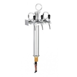 Columna Lindr "T" con 3 grifos