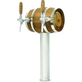 Columna Lindr Soudek con 2 grifos inox.