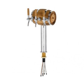 Columna Lindr Soudek con 3 grifos inox.