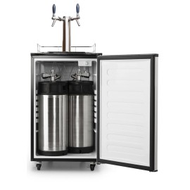 Pack nevera 2 grifos inox - sin botella de CO2, sin cabezales