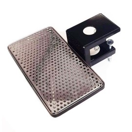 Bandeja con soporte con desagüe 40 x 21 x 2cm ø5cm