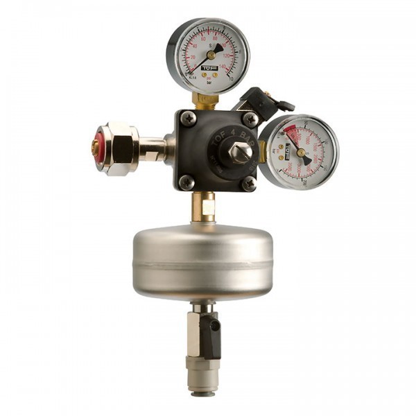 Manorreductor de CO2 primario W21,8 TOF - 1 cuerpo con cámara de anticongelamiento Manorreductor de CO2 primario W21,8 TOF - 1 cuerpo con cámara de anticongelamiento