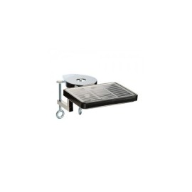 Bandeja con mojacopas con soporte 22x15x3cm ø5cm