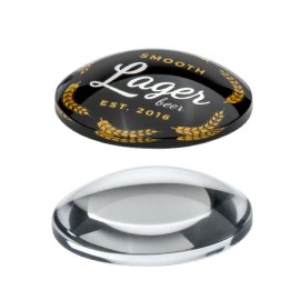 Medallón Ojo de pez para logos Ø 81mm
