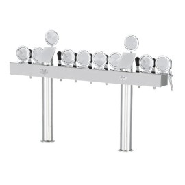 Columna Lindr "T" con 10 grifos
