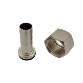 Espiga acero inox. para cabezal rosca 1/2"