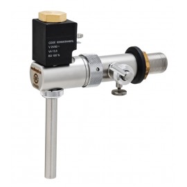 Grifo con electroválvula (solenoid) con compensador 5/8" - 40mm